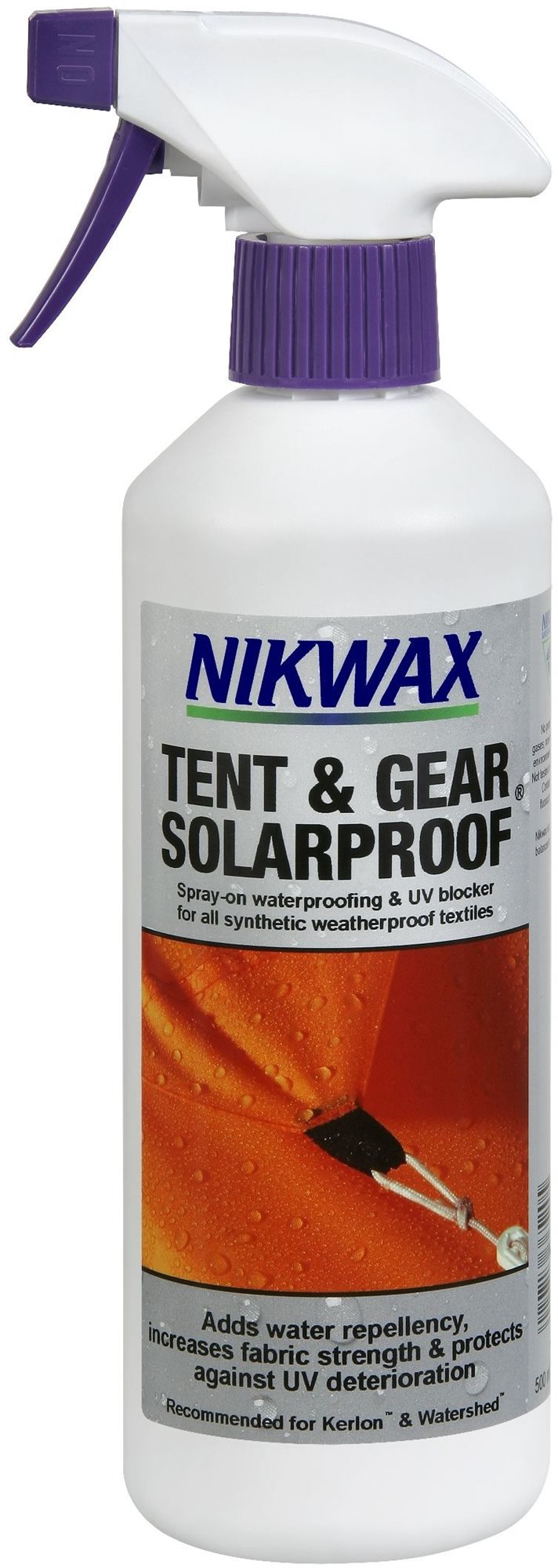 Impregnační přípravek na stany a batohy NIKWAX Tent & Gear SolarProof 500 ml