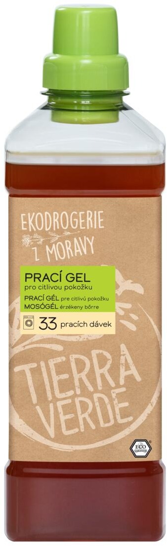 TIERRA VERDE prací gel pro citlivou pokožku 1 l
