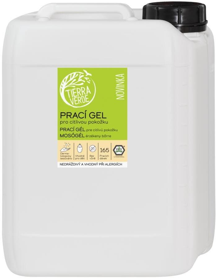 TIERRA VERDE prací gel pro citlivou pokožku 5 l