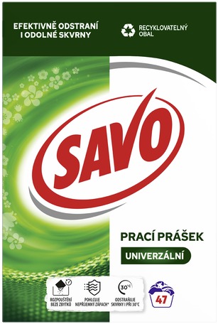 SAVO univerzální prací prášek 3,29 kg