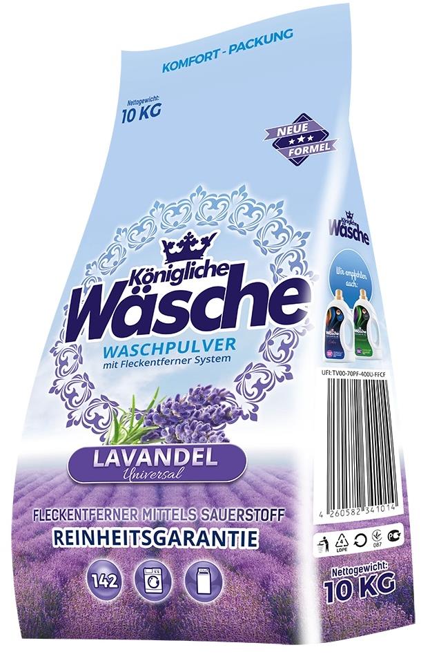 KÖNIGLICHE WÄSCHE Universal Levander 10 kg