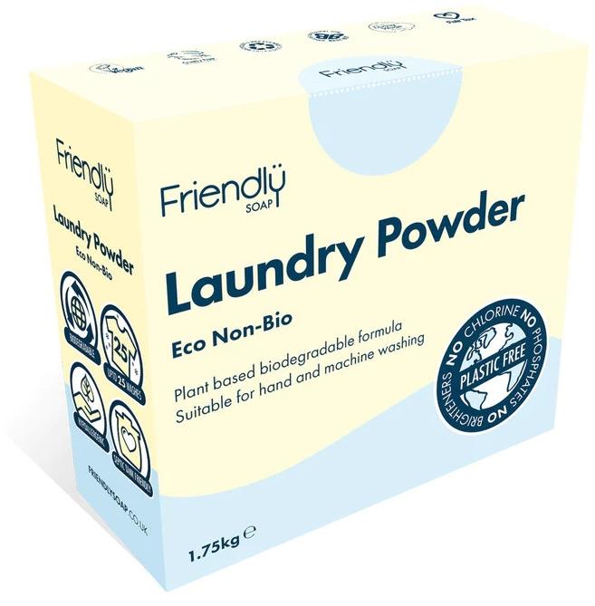 FRIENDLY SOAP přírodní prací prášek bez vůně 1,75 kg