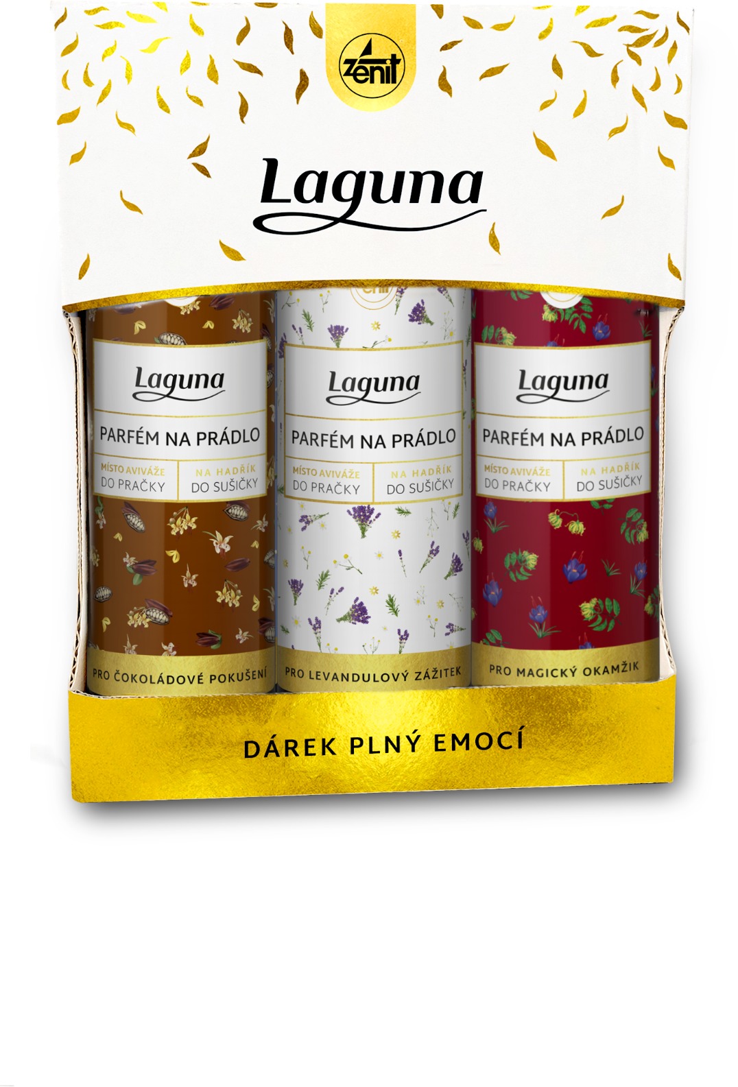 LAGUNA dárkový balíček parfémů nálada 3× 300 ml