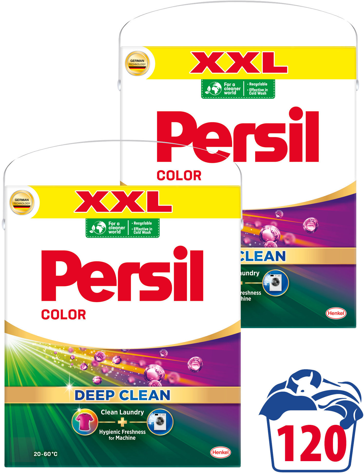 PERSIL Color Box 2× 3,3 kg