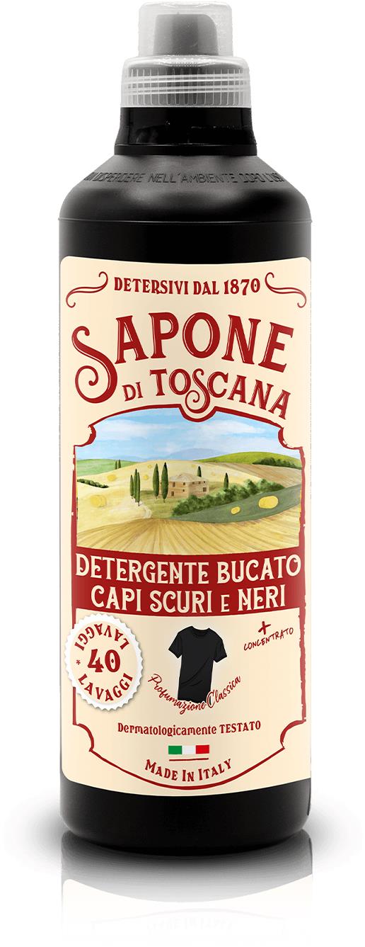 SAPONE DI TOSCANA Capi Scuri e Neri Concentrato 1 l