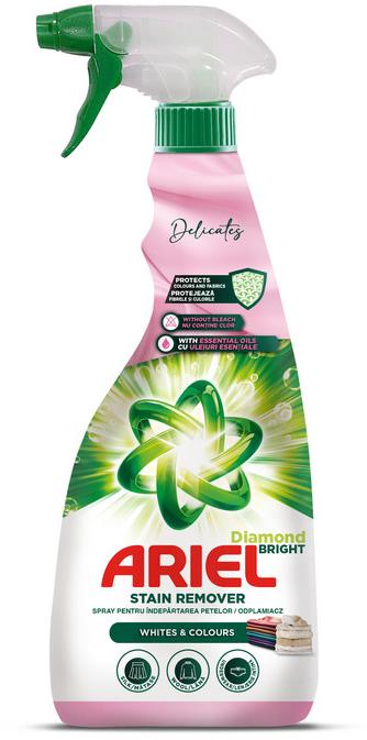 Ariel sprej na skvrny Delicates 750 ml