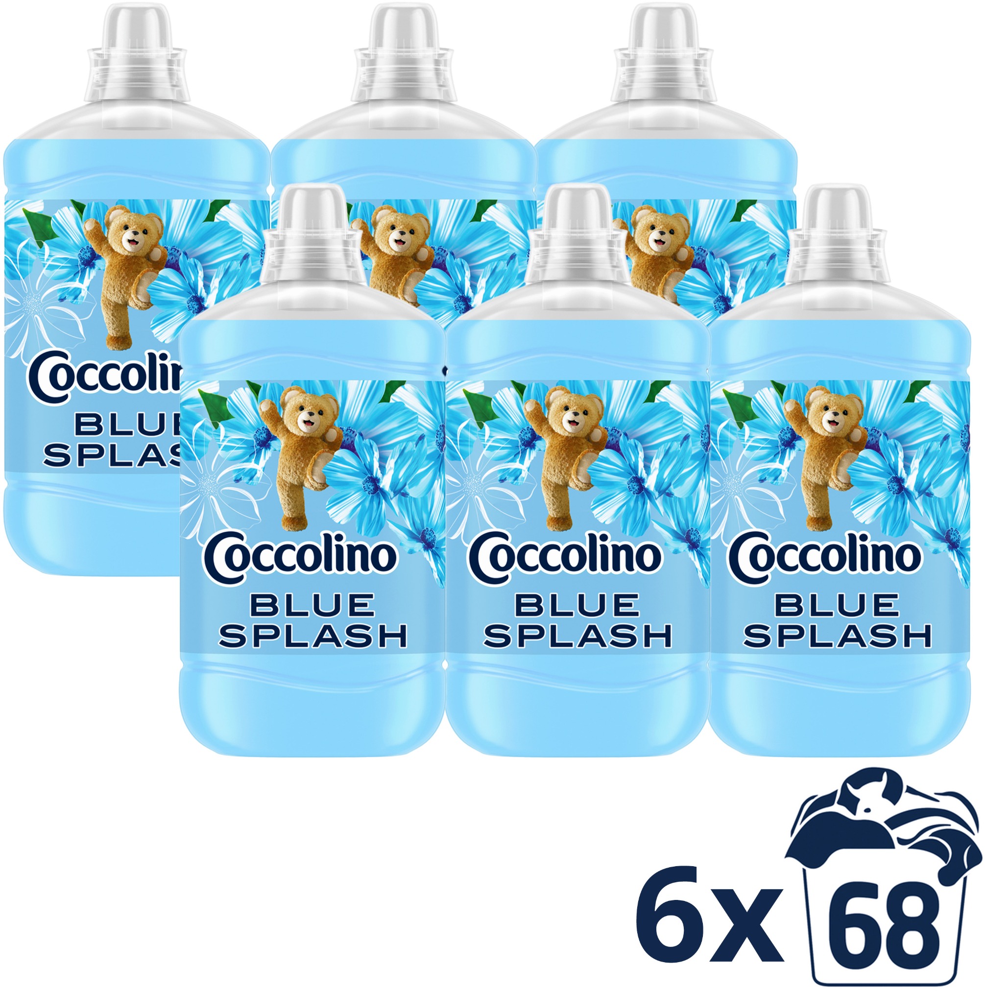 COCCOLINO Blue Splash 6 × 1700 ml
