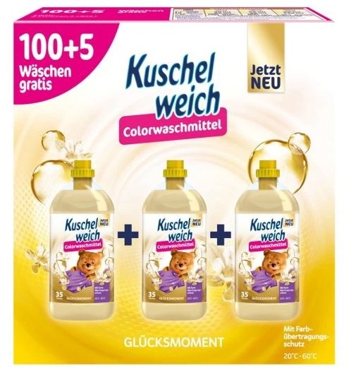 KUSCHELWEICH Glücksmoment 3 × 1,925 l