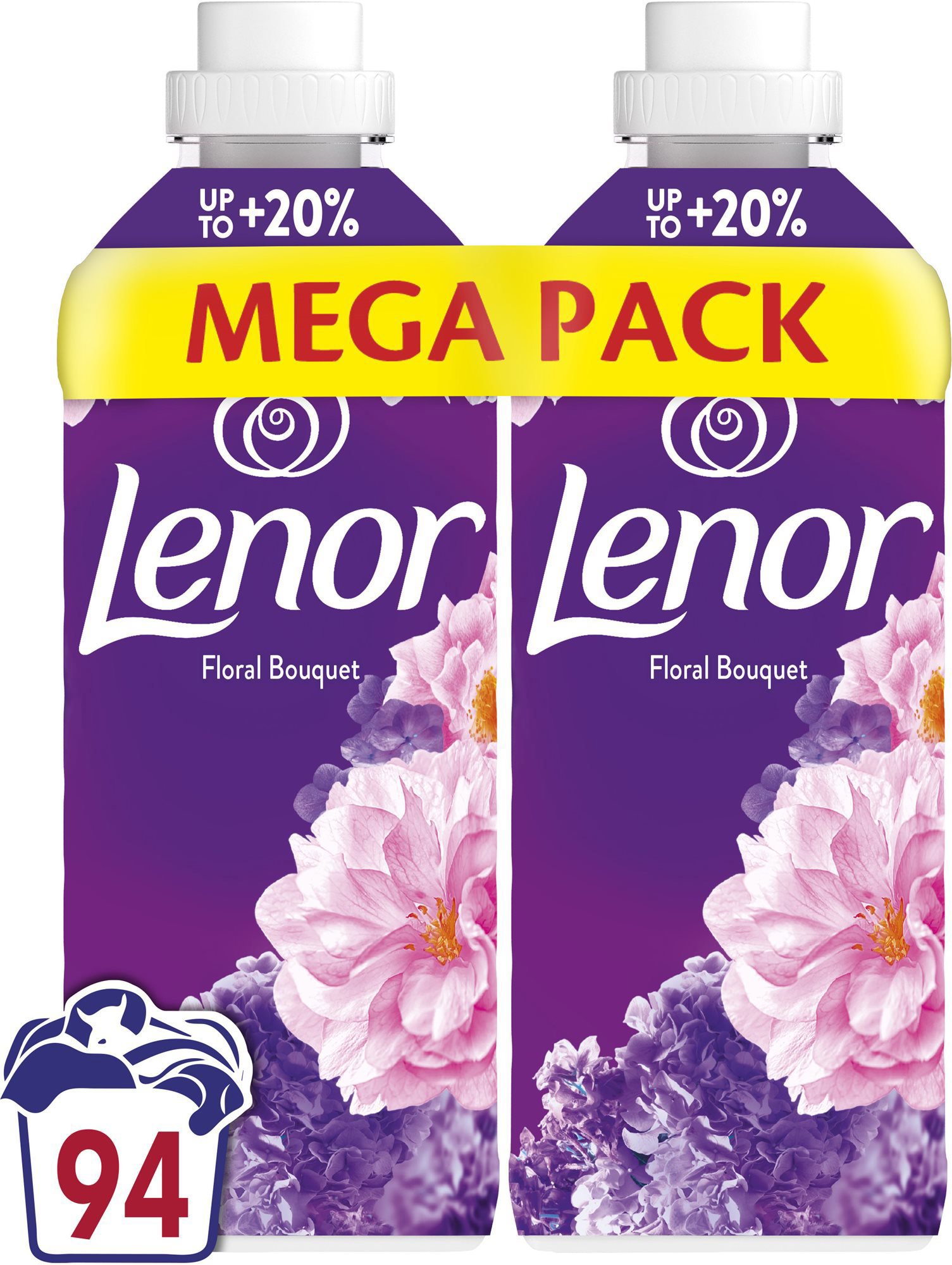 LENOR Floral Bouquet 2× 987 ml