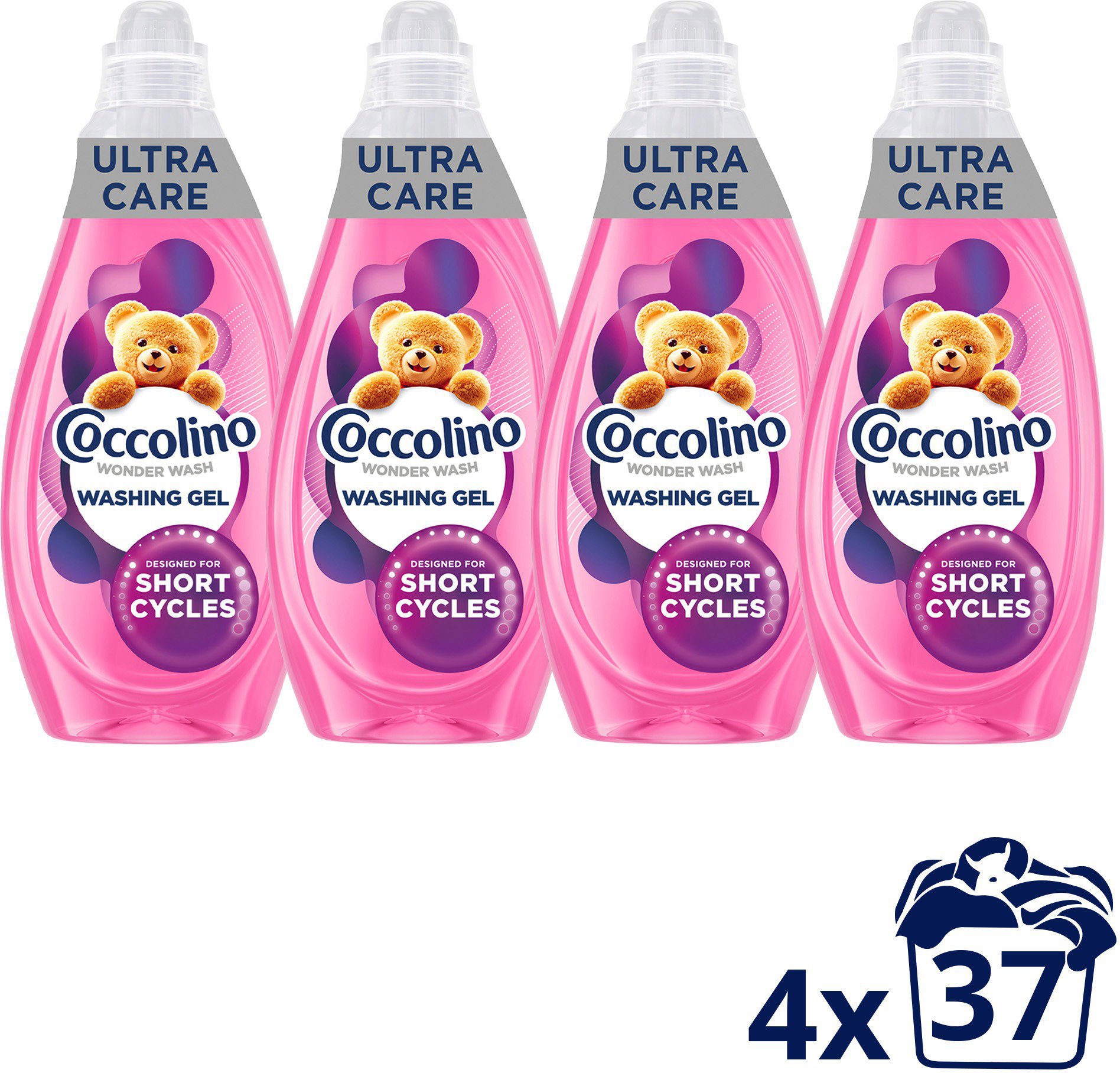 COCCOLINO Wonder Wash Ultra Care 4 × 1,48 l