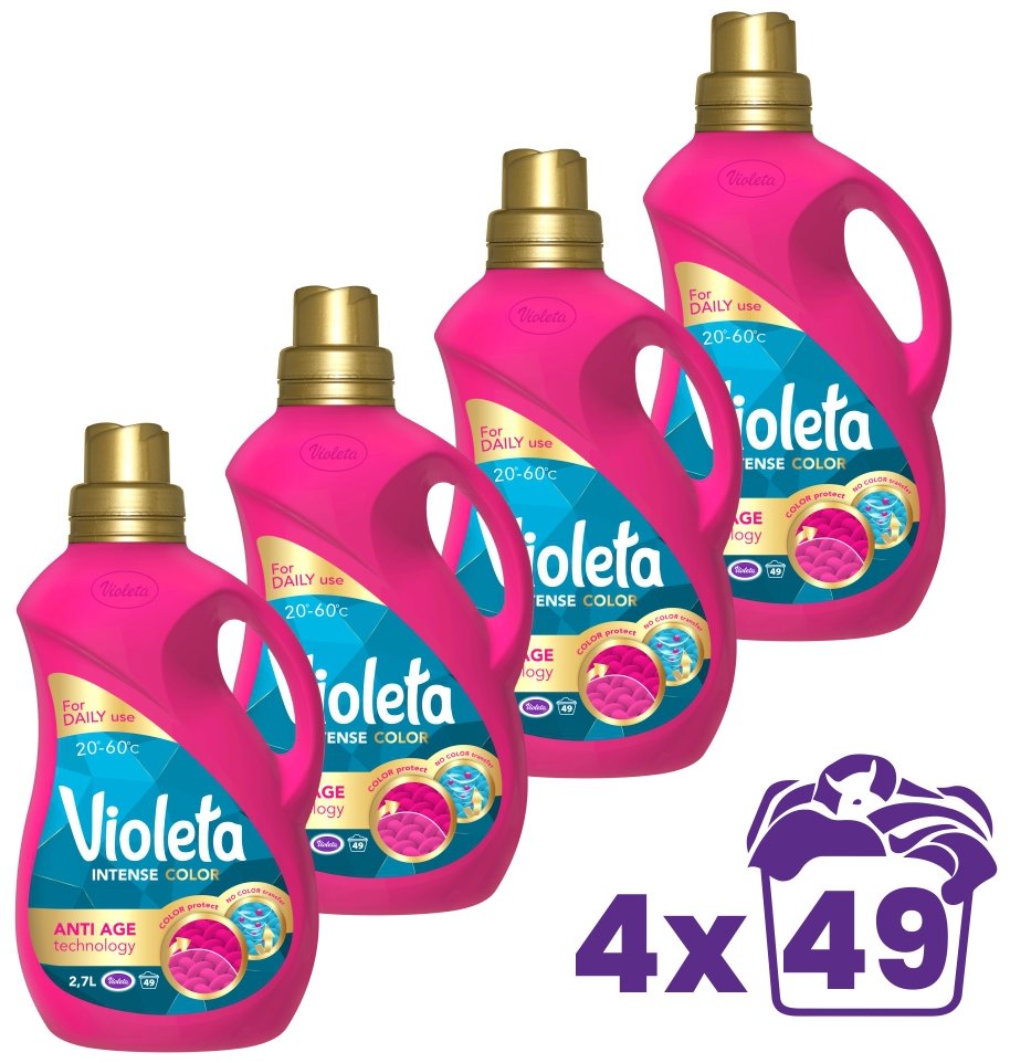 VIOlETA Intense Color 4× 2,7 l
