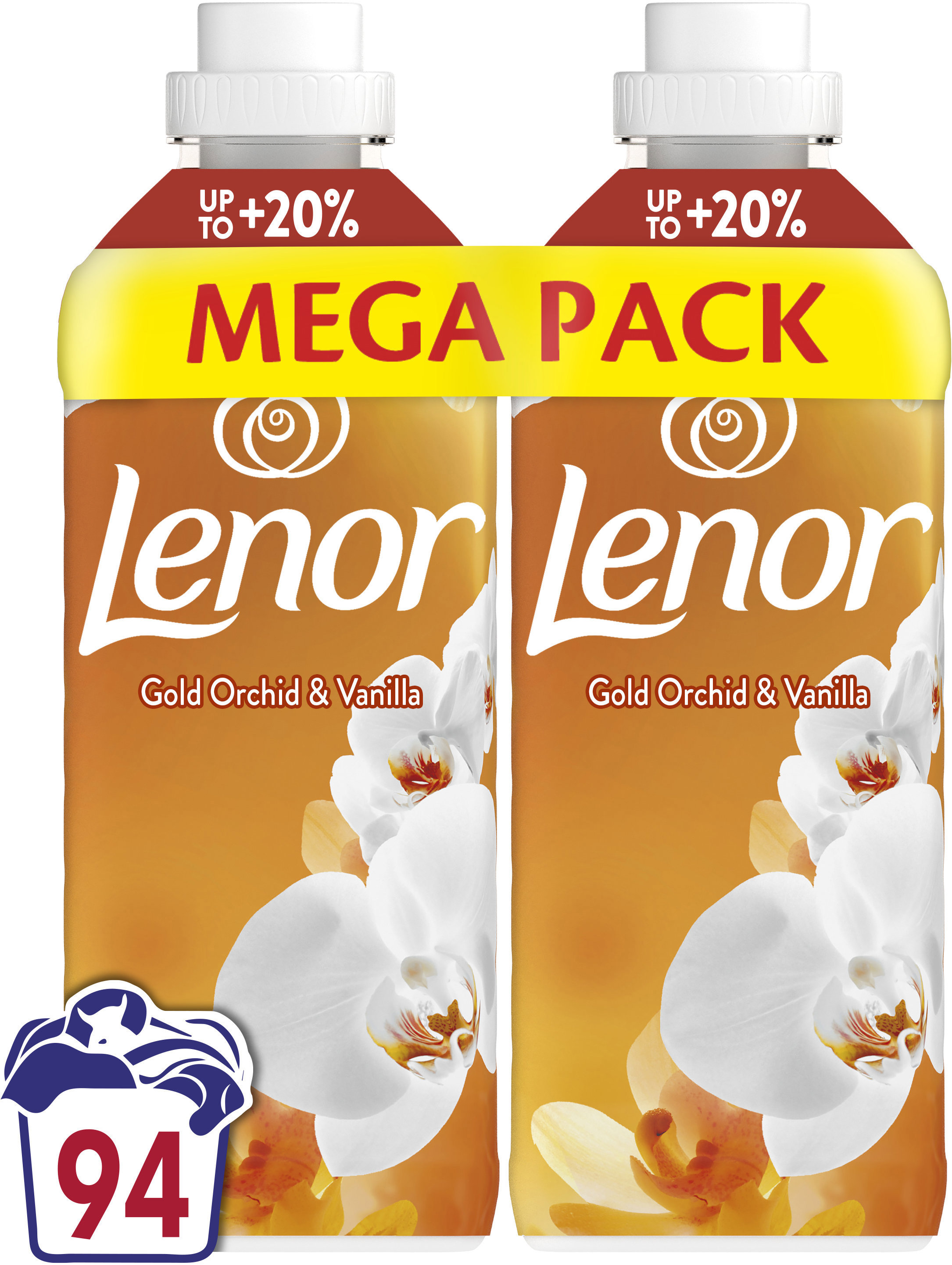LENOR Orchid & Vanilla 2× 987 ml