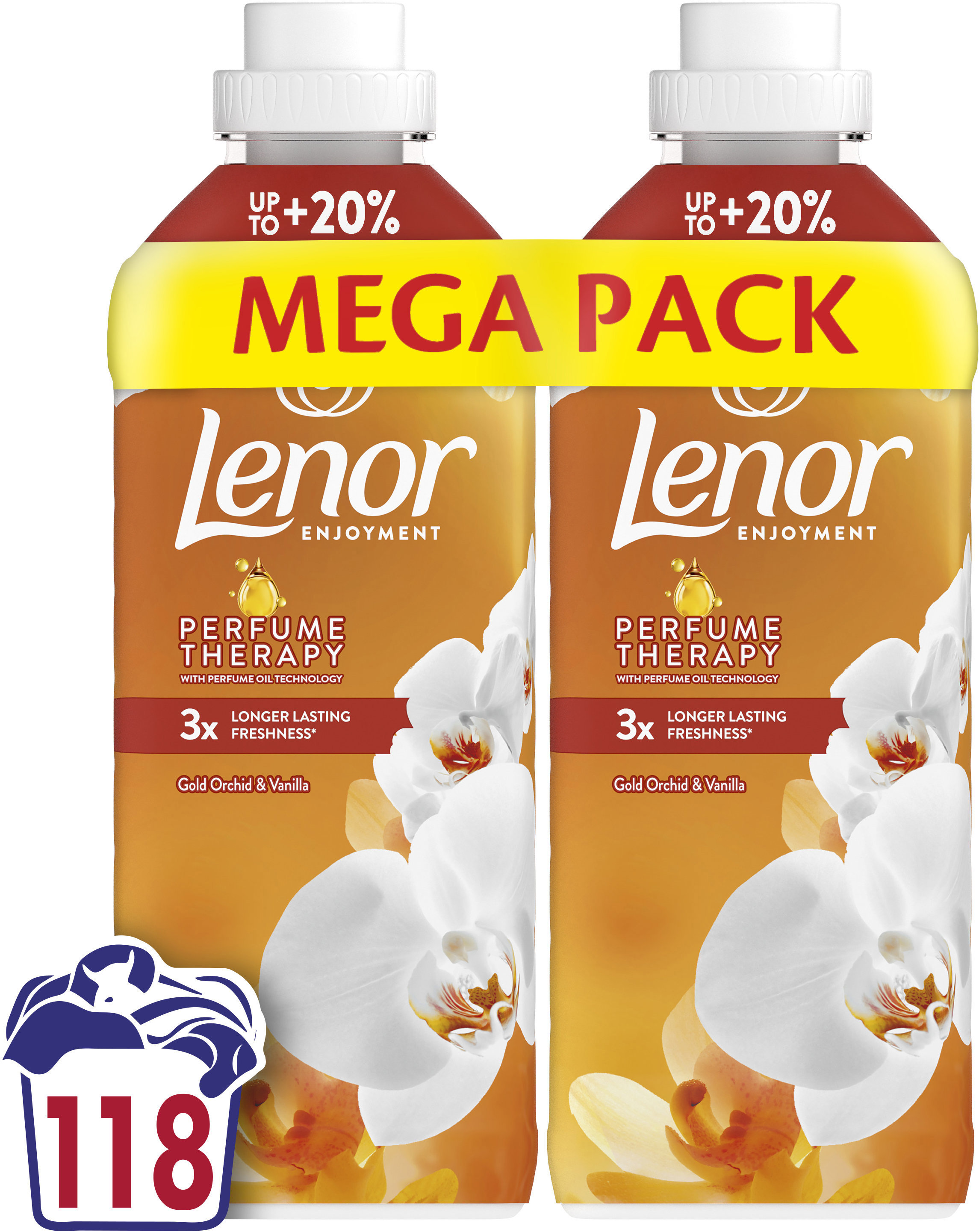 LENOR Orchid & Vanilla 2× 1,239 l l
