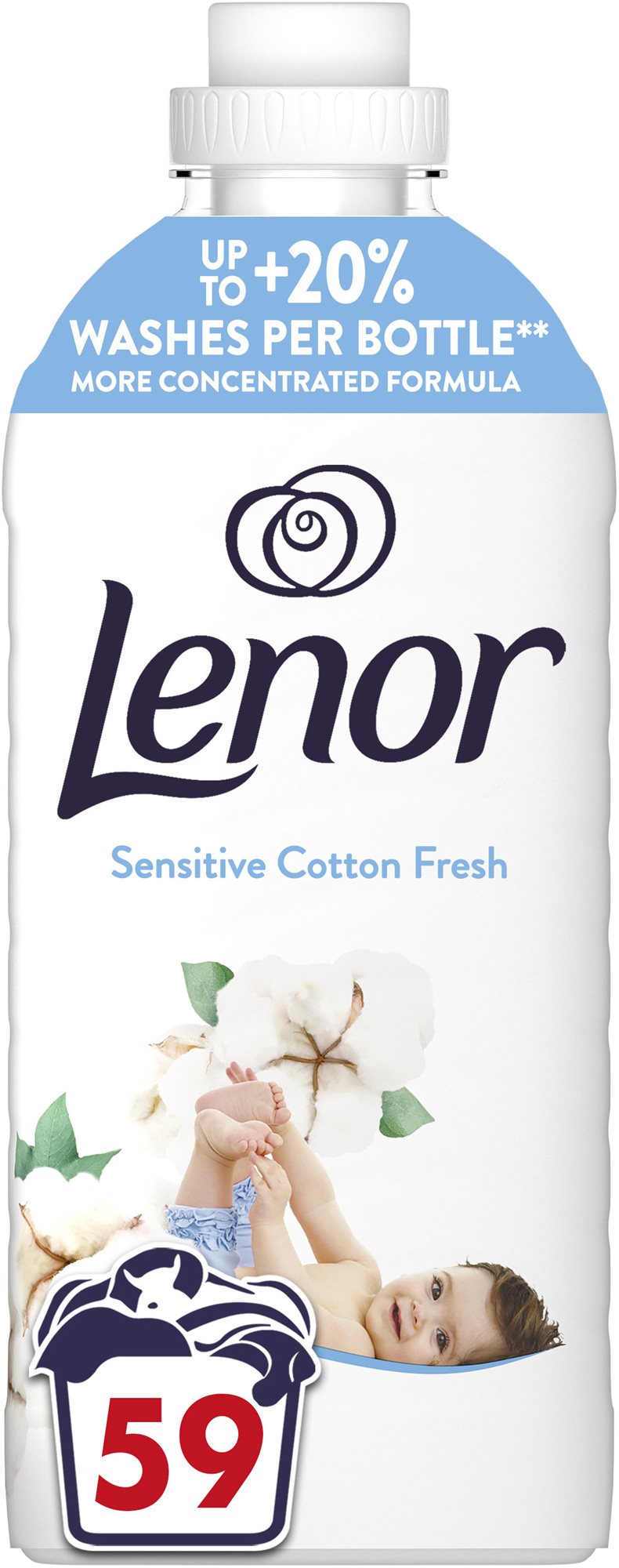 LENOR Sensitive Cotton Fresh 1,239 l