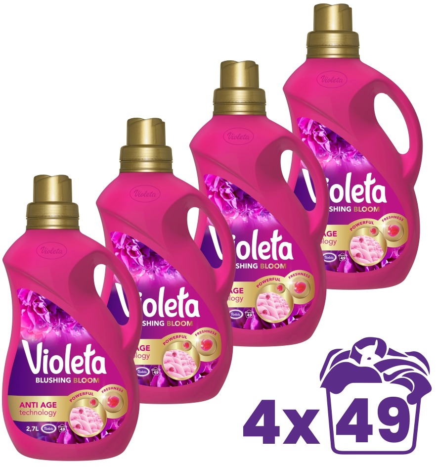 VIOlETA Blushing Bloom 4× 2,7 l