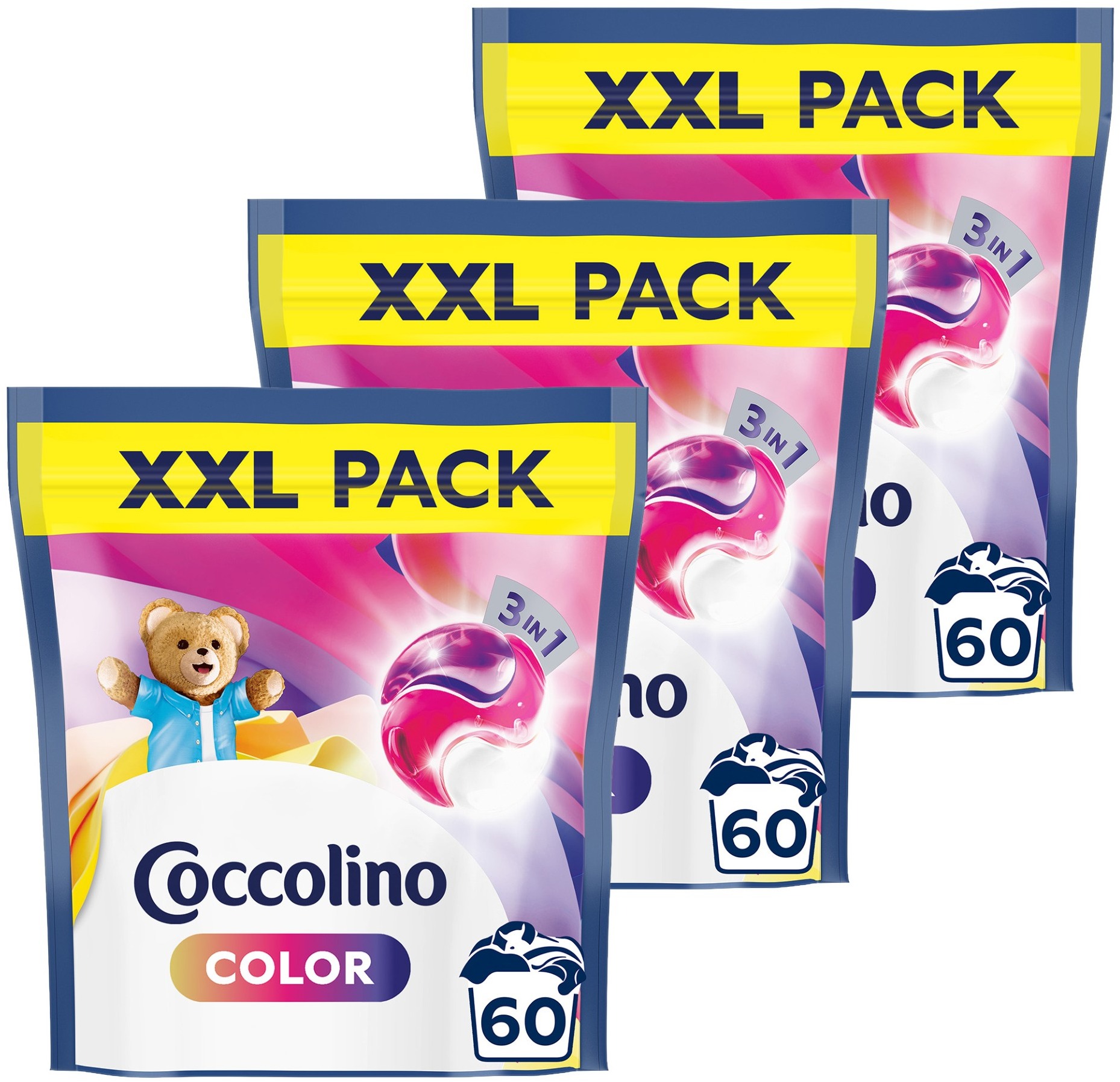 COCCOLINO Color 3× 60 ks