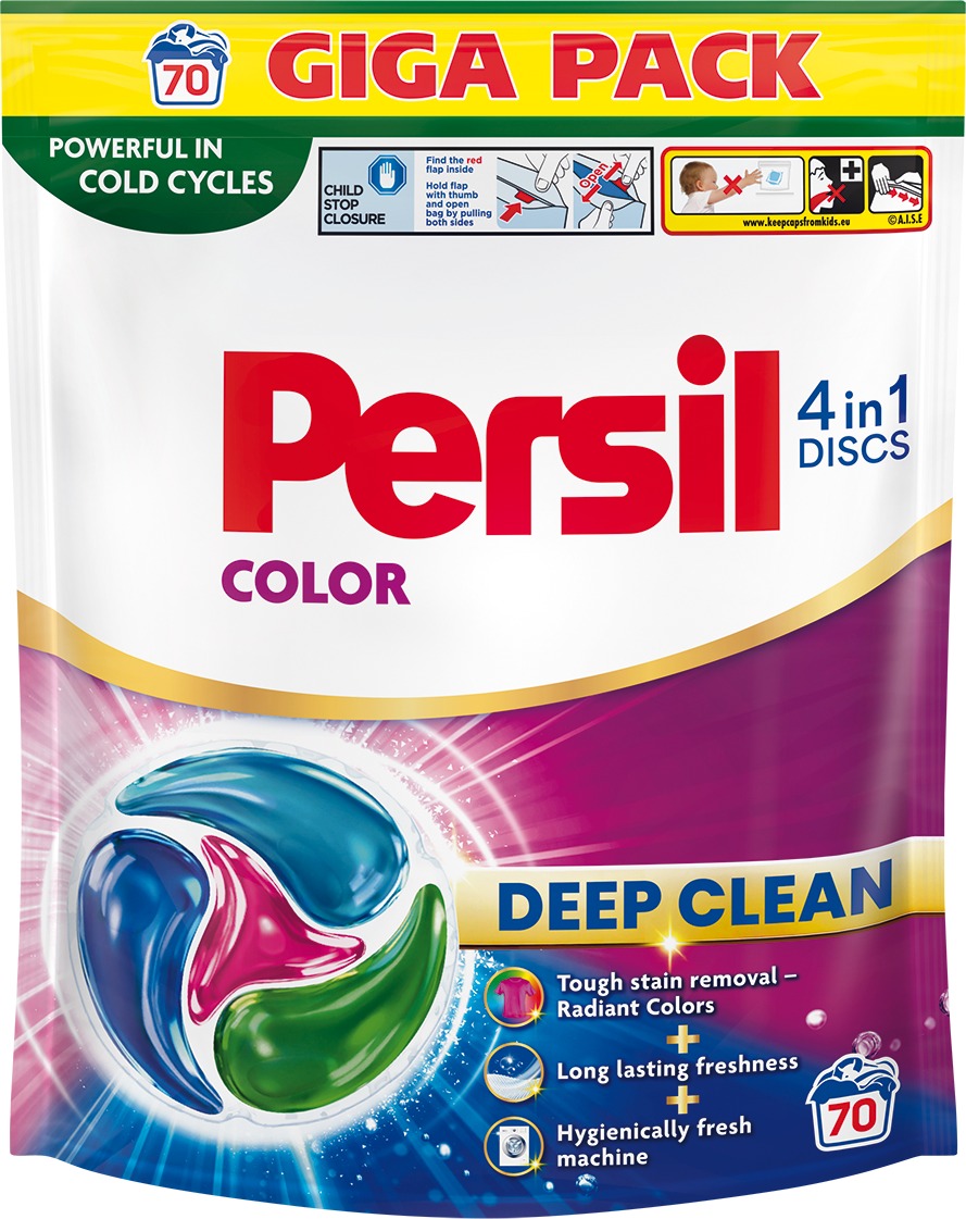 PERSIL Discs 4v1 Color 70 ks
