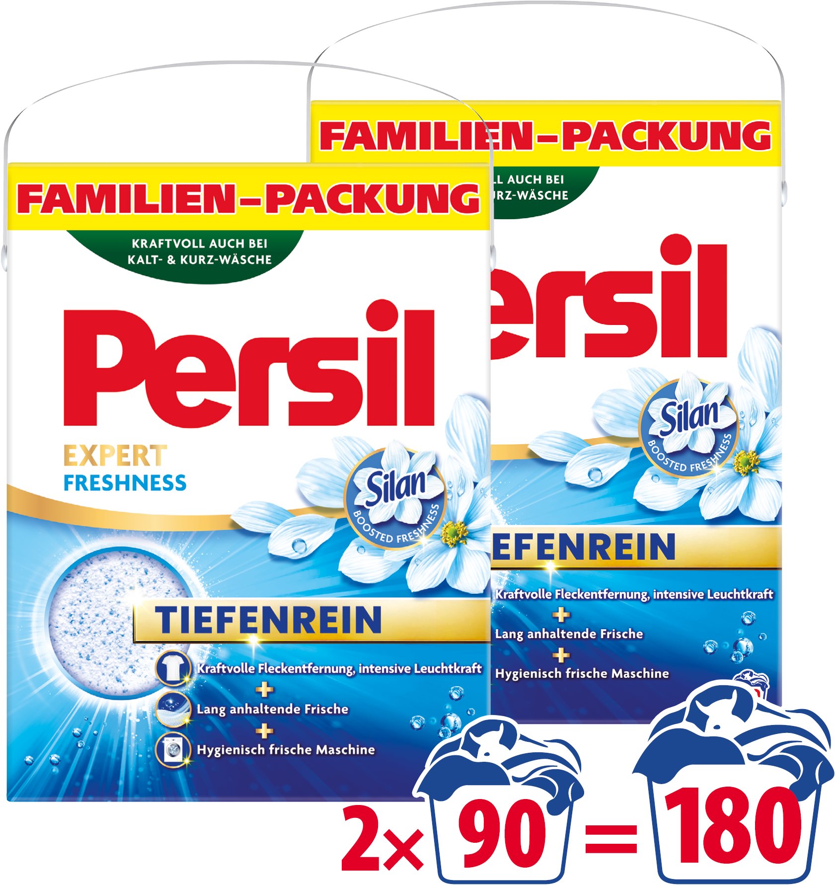 PERSIL Expert Freshness by Silan Box 2× 4,95 kg (180 praní)