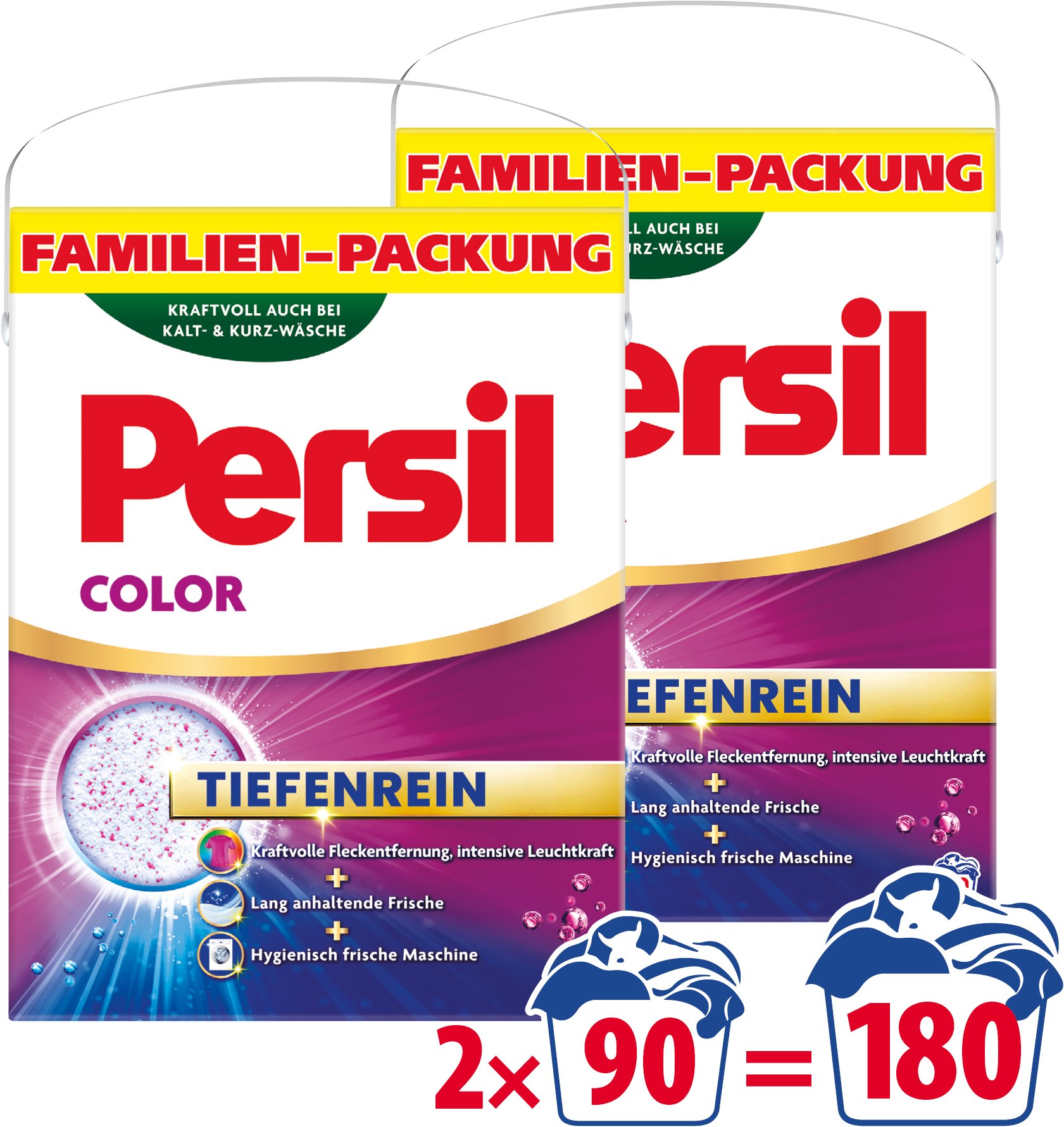 PERSIL Color Box 2× 4,95 kg (180 praní)