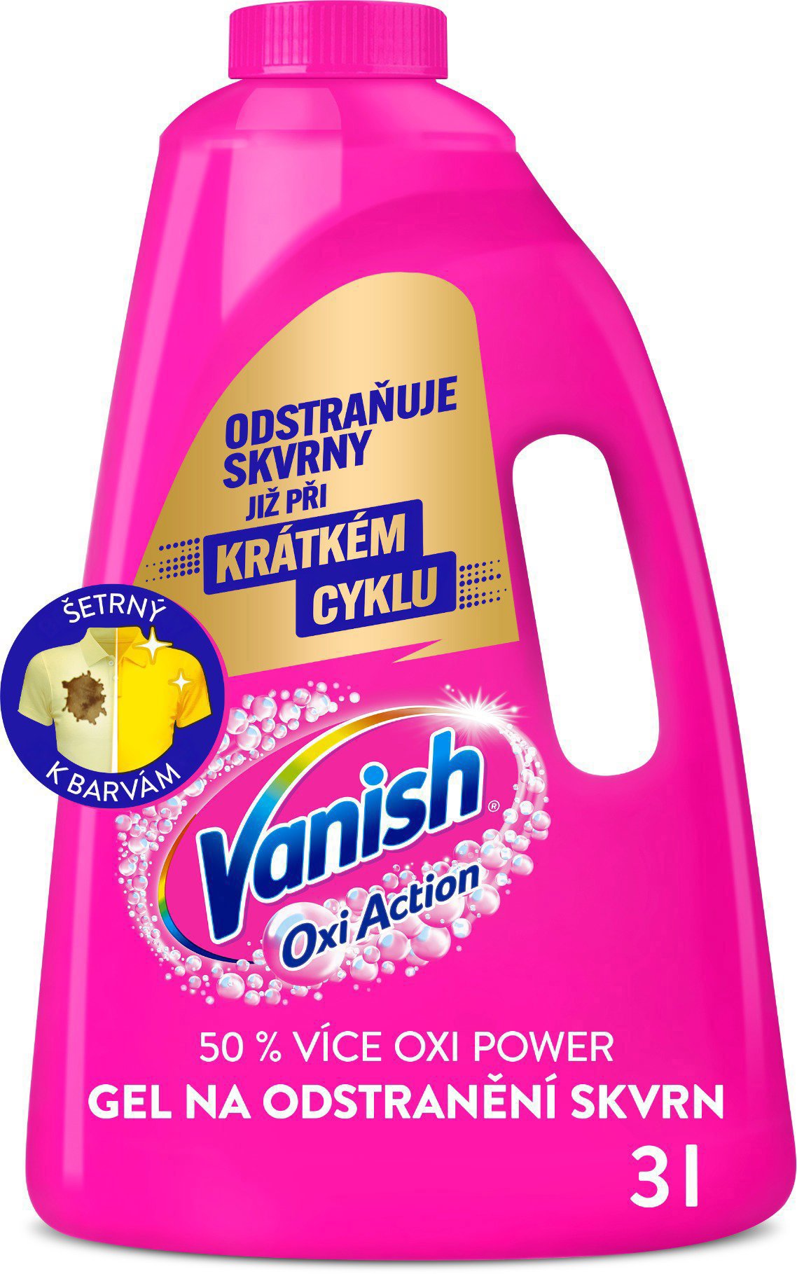 VANISH Oxi Action gelový odstraňovač skvrn 3 l