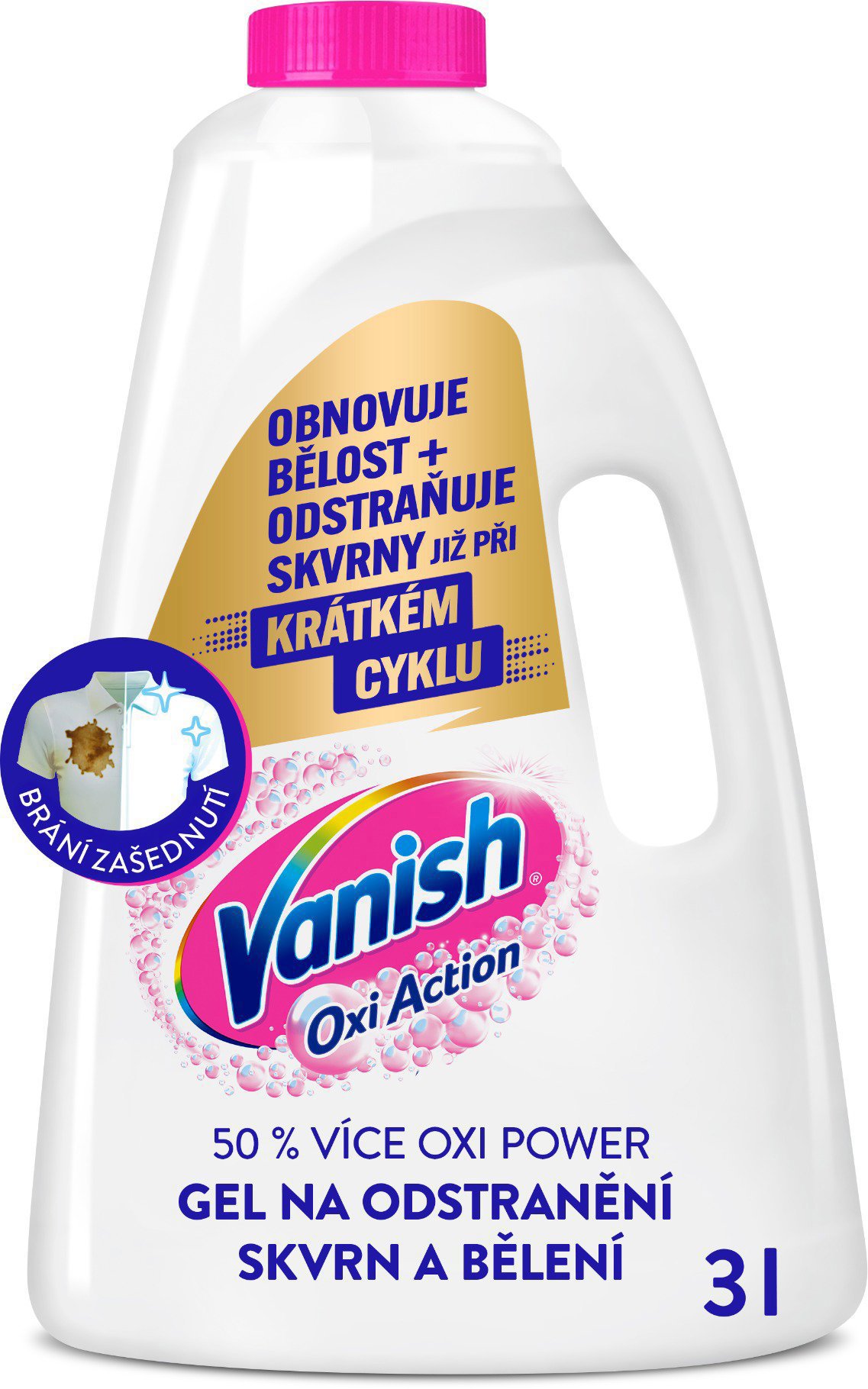 VANISH Oxi Action gel pro bělení a odstranění skvrn 3 l