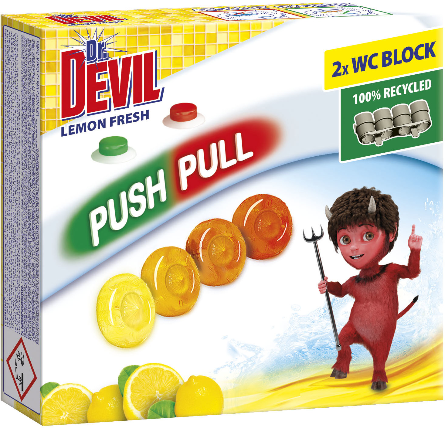 Dr. DEVIL Lemon Fresh 2 × 20 g