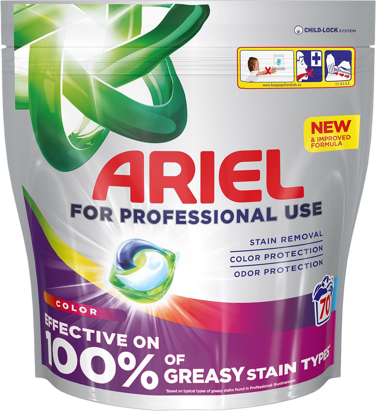 ARIEL Professional Color All-in-1, 70 ks