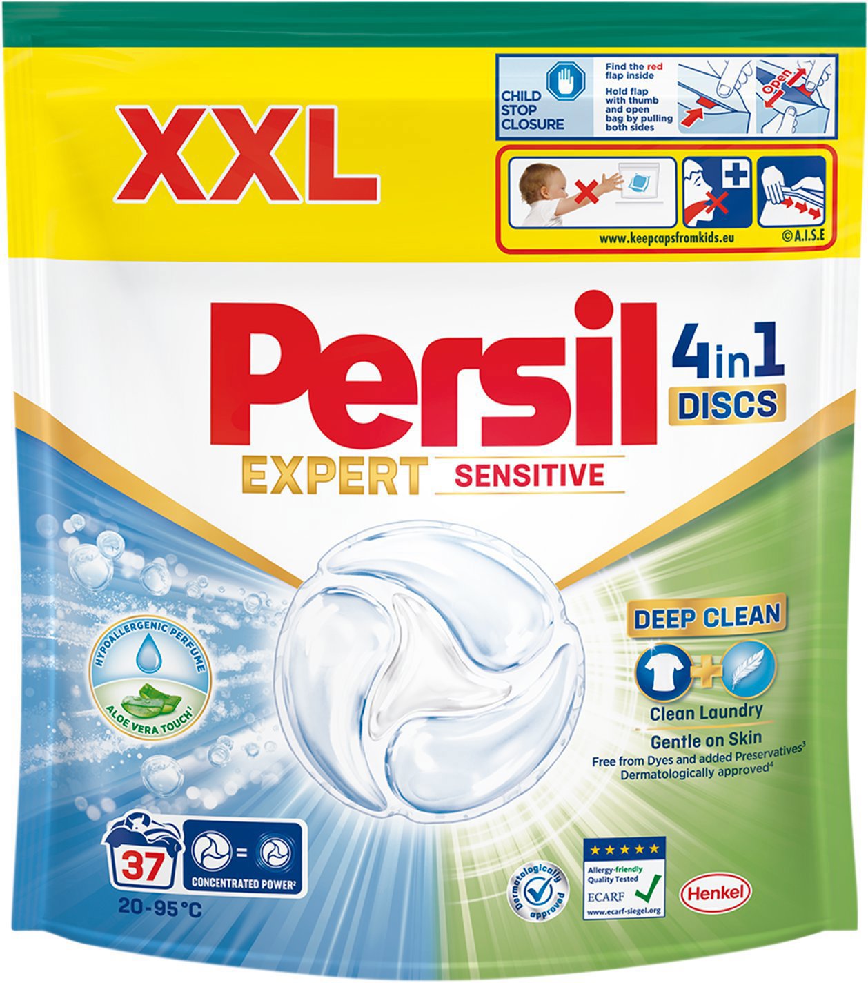 PERSIL Discs Expert Sensitive 37 ks