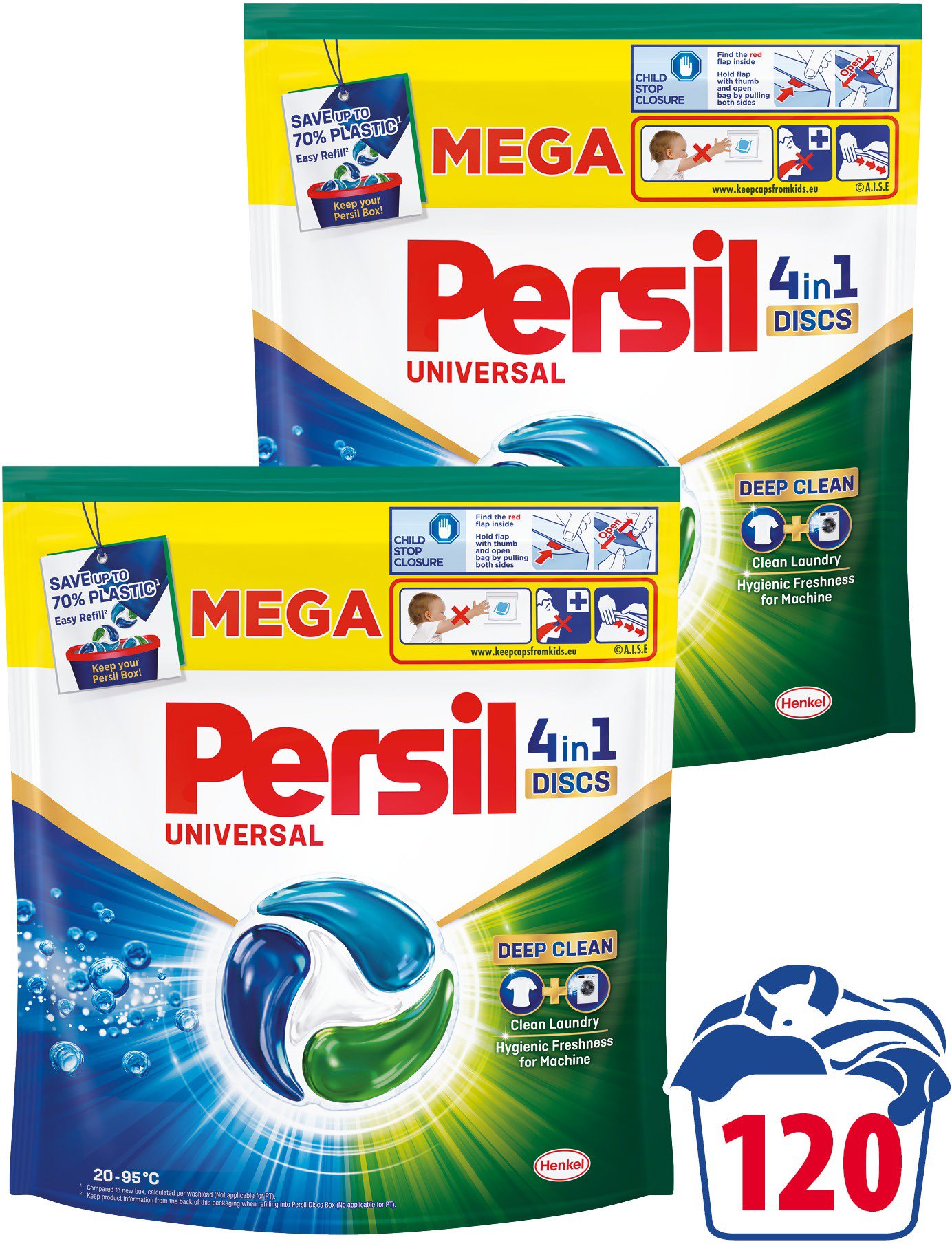 PERSIL Discs Universal 120 ks