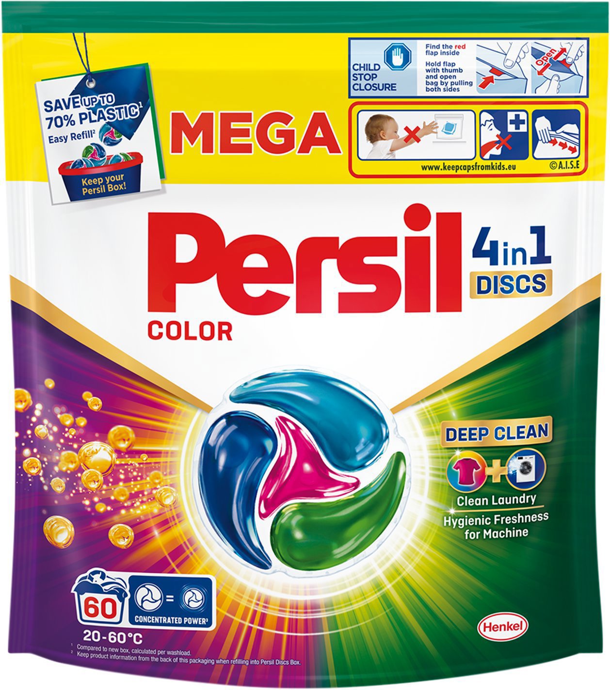PERSIL Discs Color 60 ks
