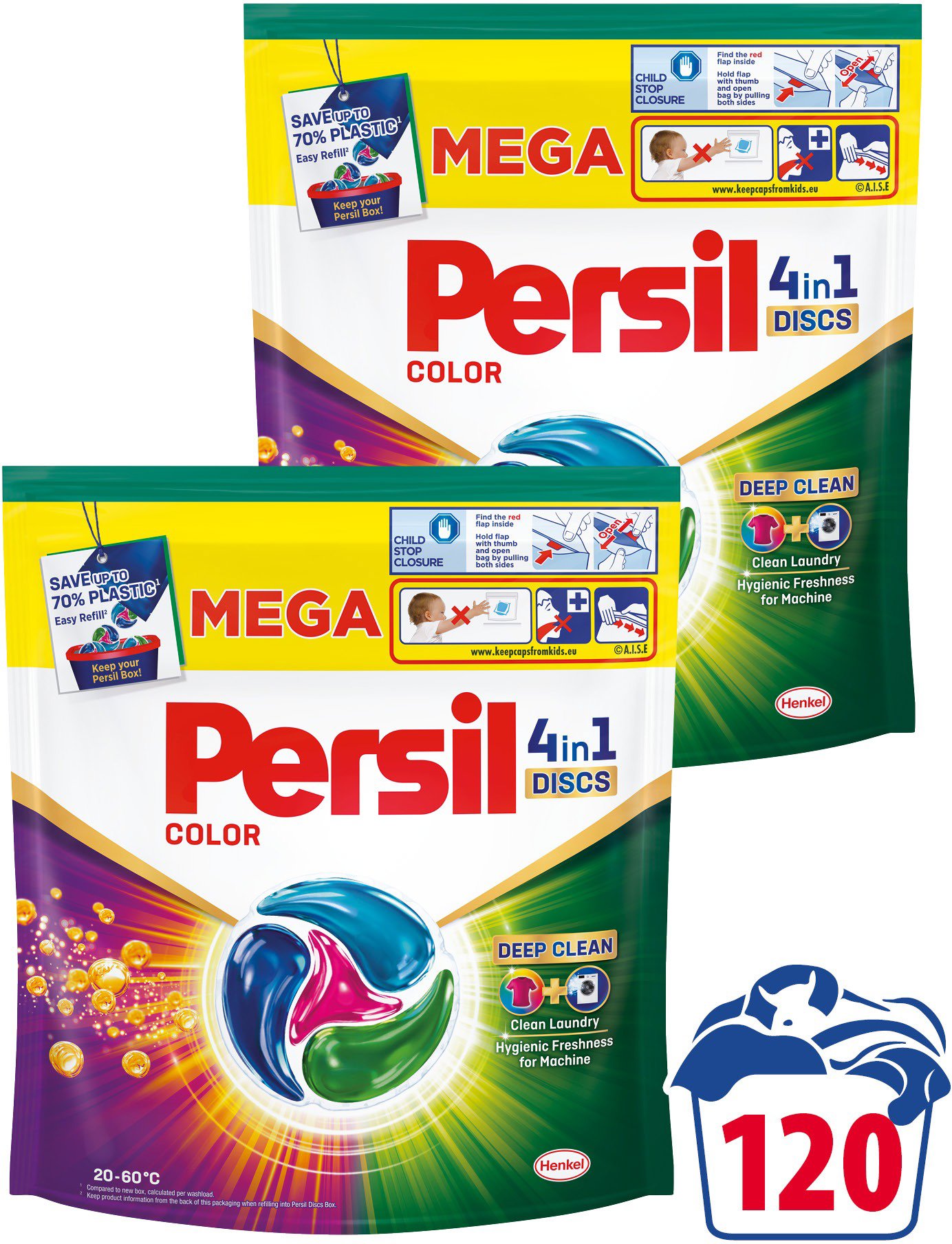 PERSIL Discs Color 120 ks