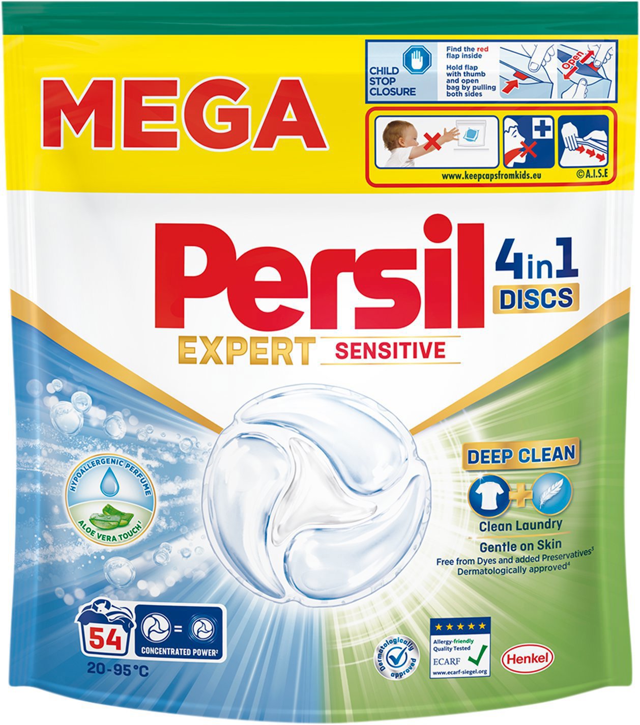 PERSIL Discs Expert Sensitive 54 ks