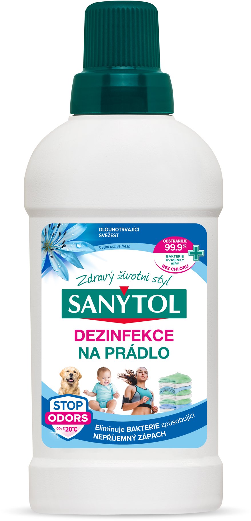 SANYTOL Dezinfekce na prádlo Active Fresh 500 ml