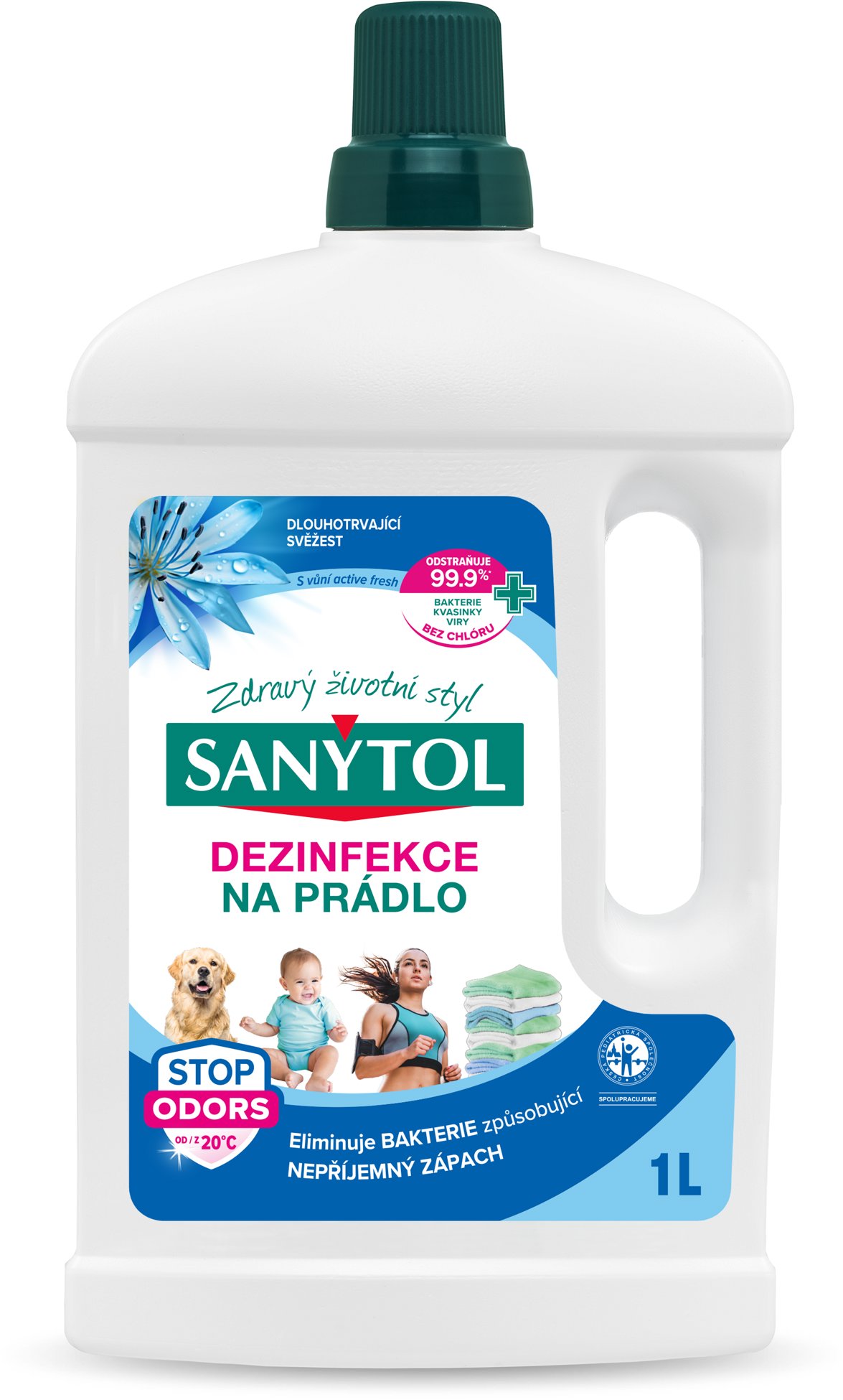 SANYTOL Dezinfekce na prádlo Active Fresh 1 l