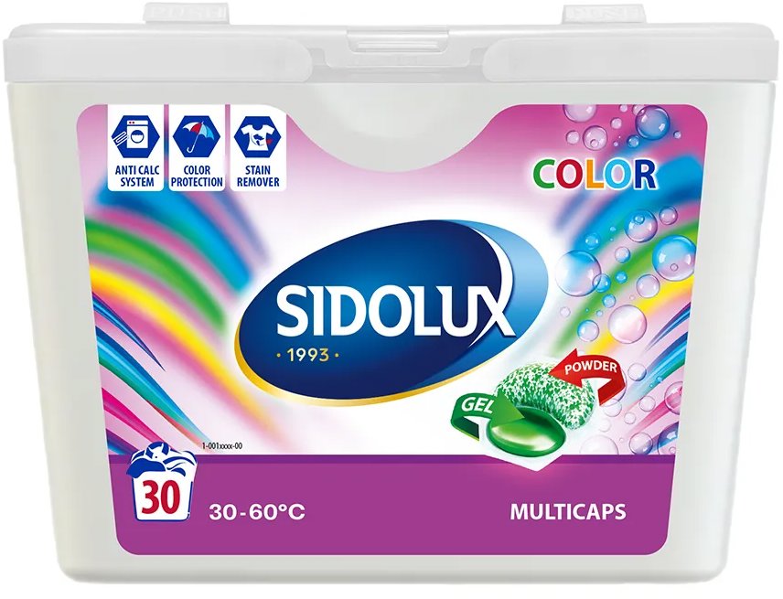 SIDOLUX Multicaps Color 30 ks
