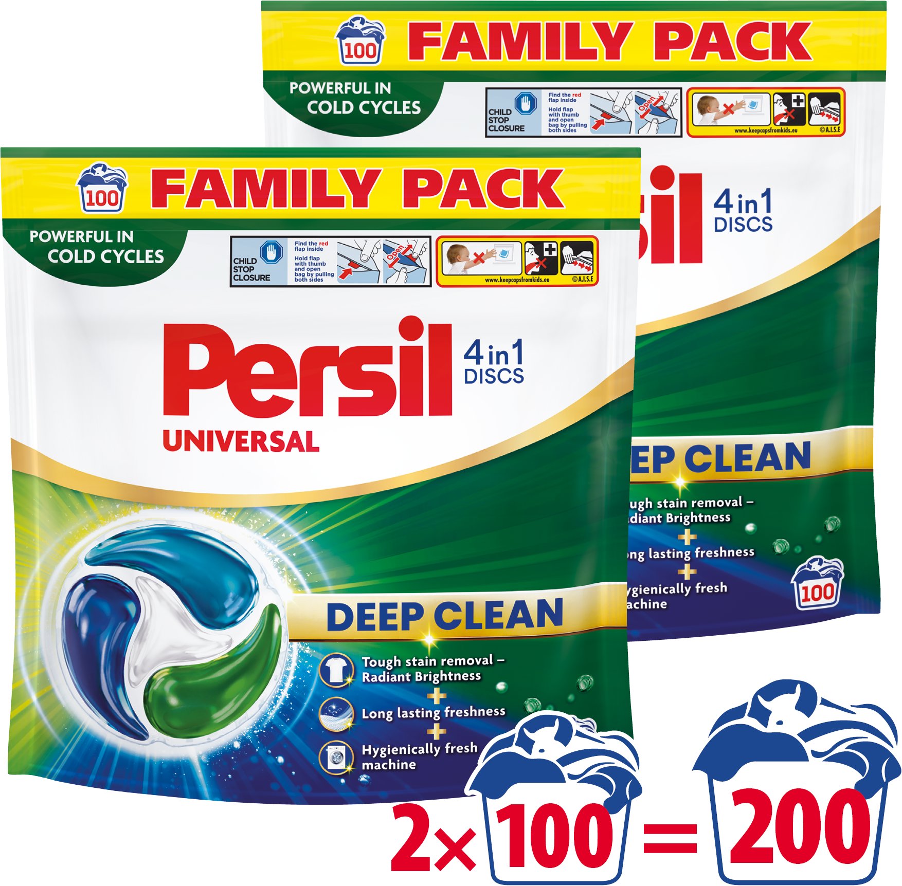 PERSIL Discs Universal 200 ks