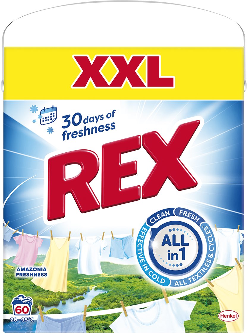 REX Amazonia Freshness Box 3,3 kg (60 praní)