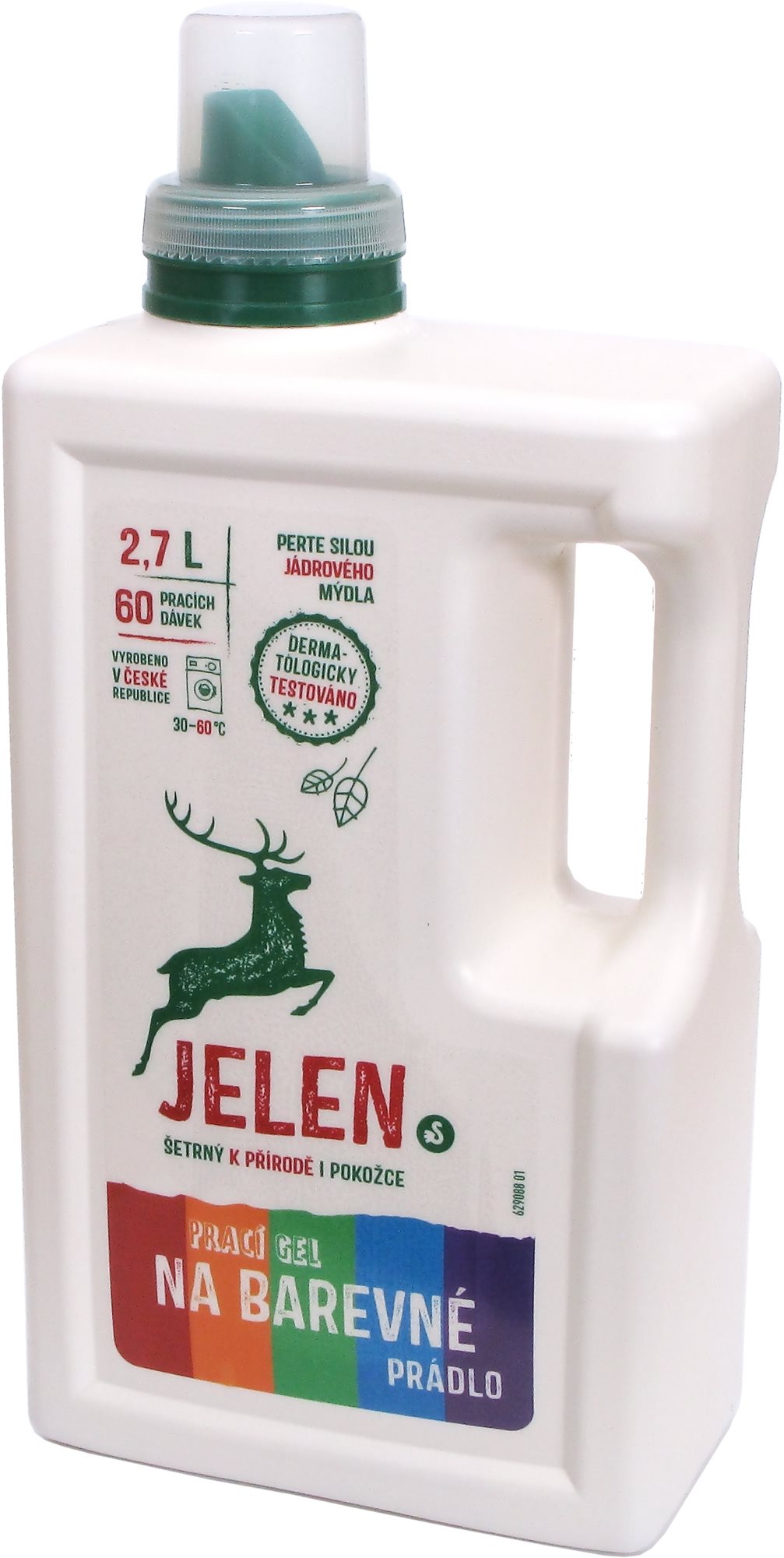 JELEN Prací gel na barevné prádlo 2,7 l