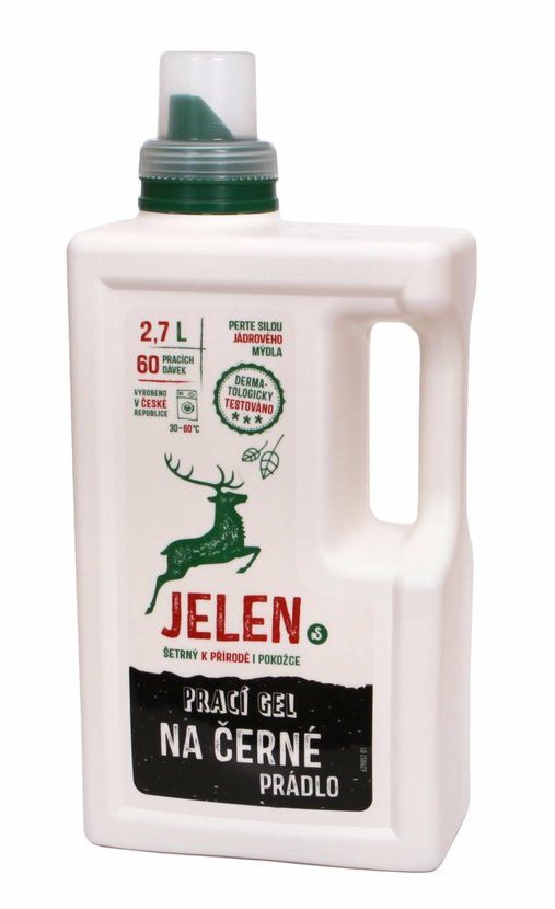 JELEN Prací gel na černé prádlo 2,7 l