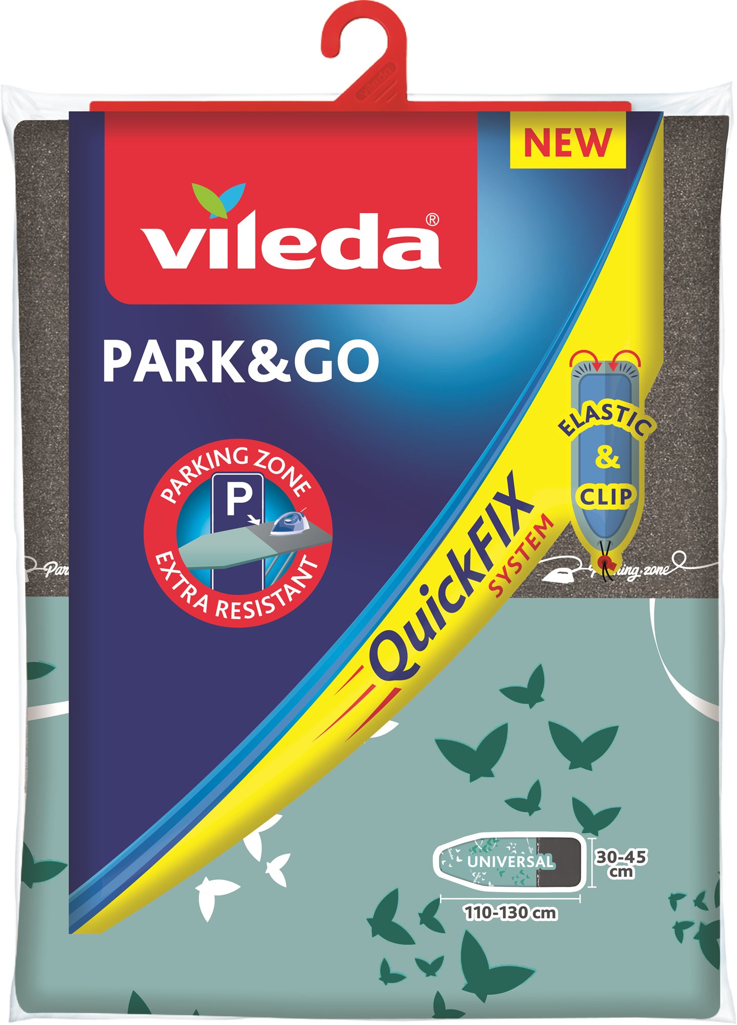 VILEDA Park&Go potah tyrkysový