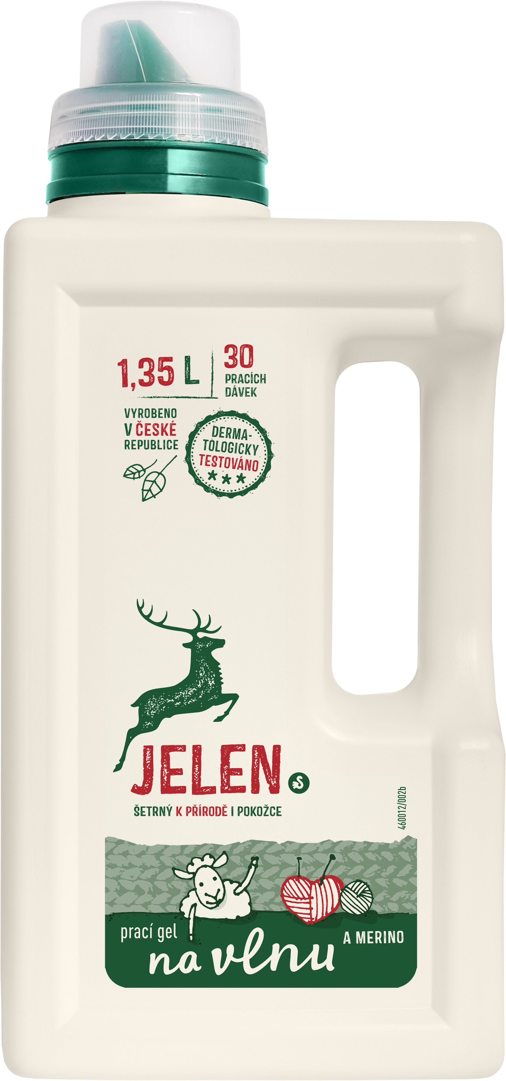 JELEN prací gel na vlnu a merino 1,35 l