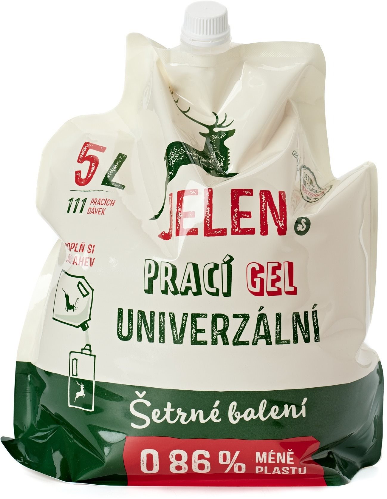 JELEN prací gel univerzální REFILL 5 l