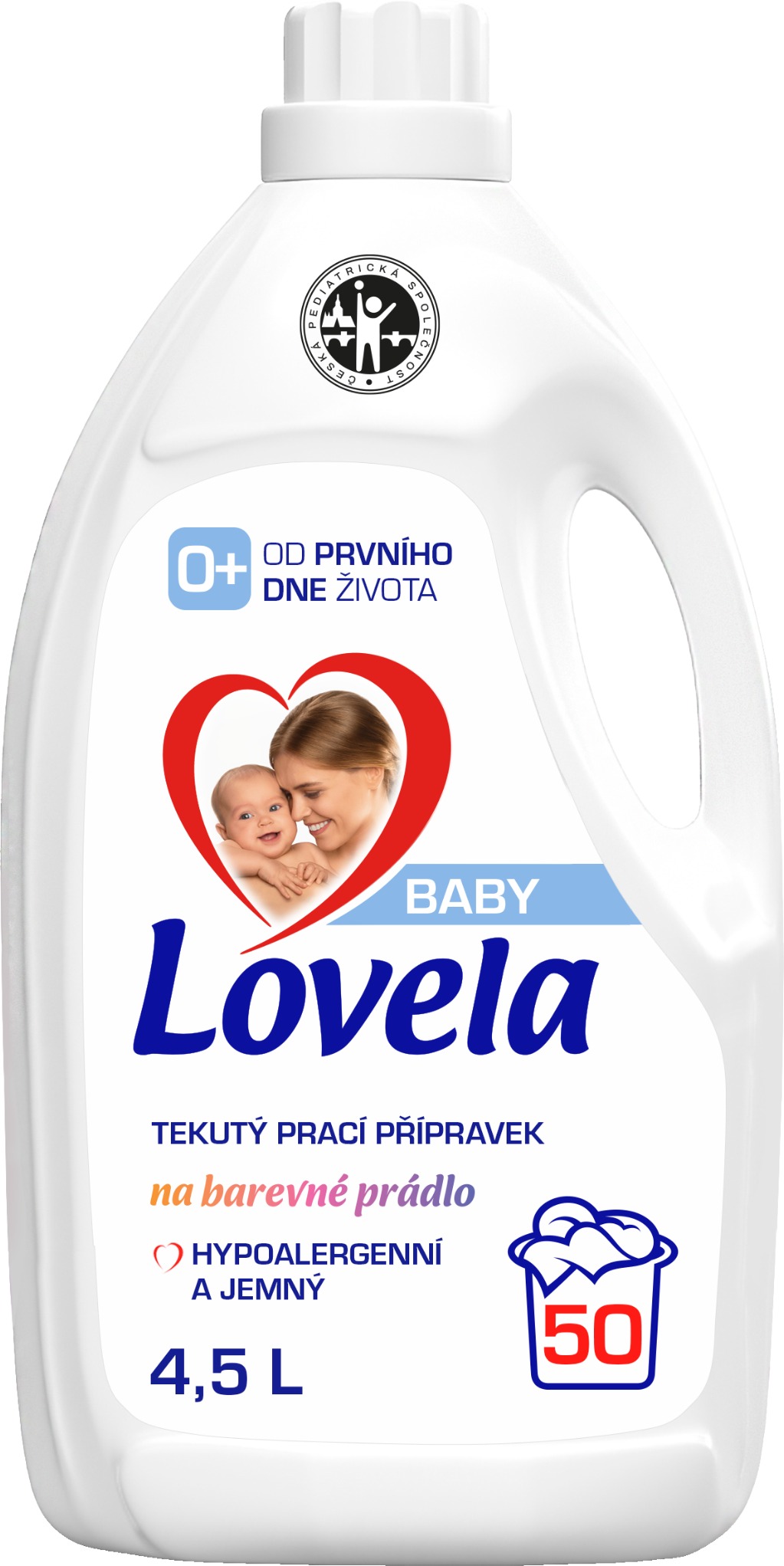 LOVELA Baby tekutý prací přípravek na barevné prádlo 4,5 l