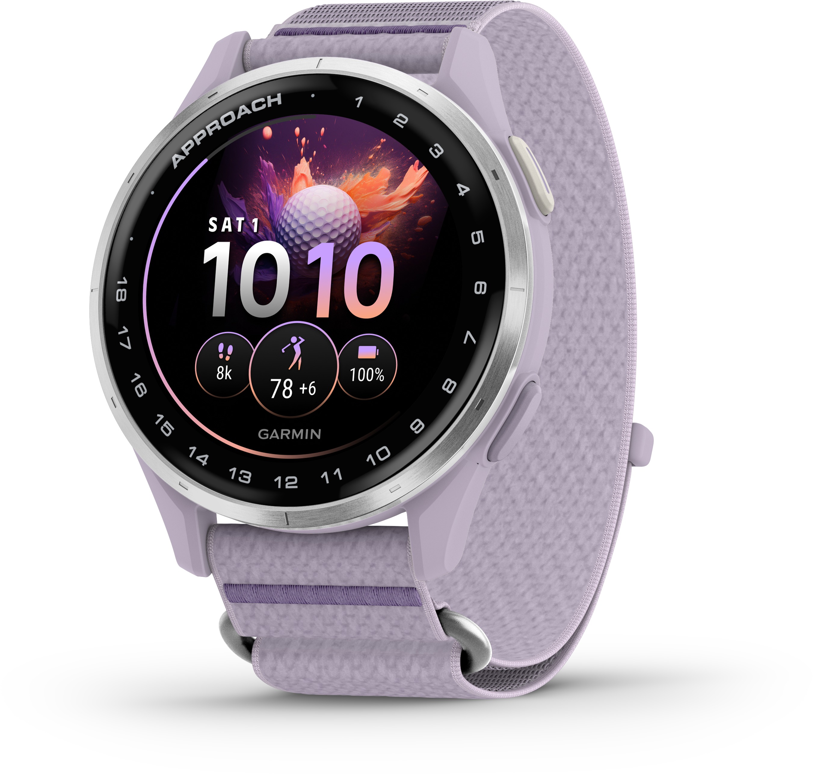 Garmin Approach J1 Silver/Lilac