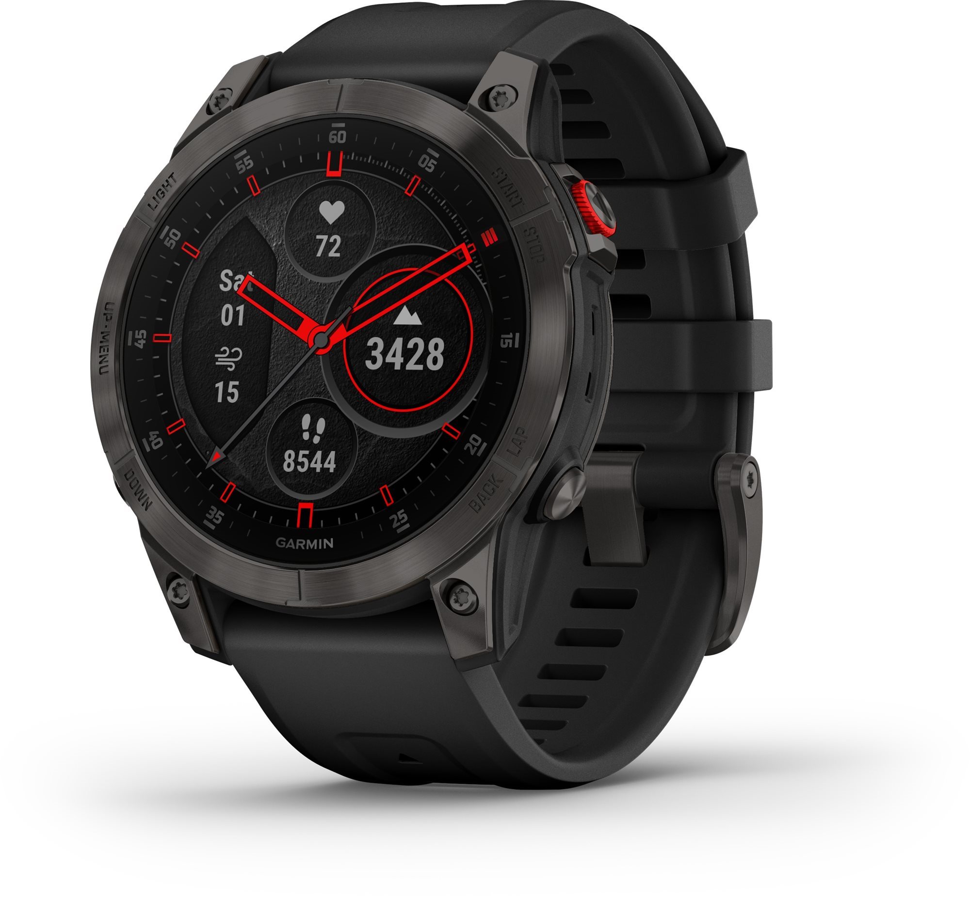 Garmin Epix Sapphire Titan Black/Black Band