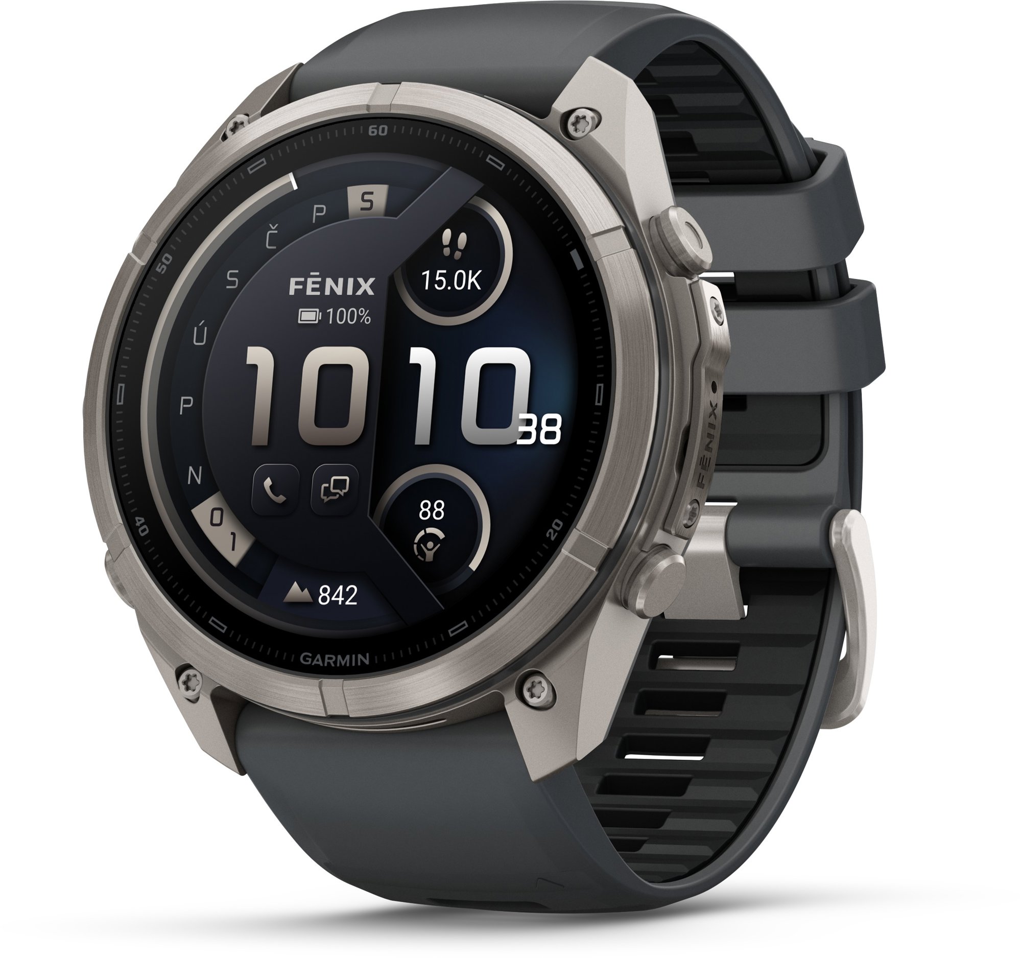 Garmin Fenix 9 Pro 51mm AMOLED inReach Titanium Graphite/Black