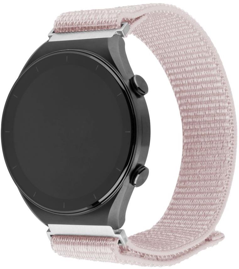 FIXED Nylon Sporty Strap pro Quick Release 20mm růžově zlatý