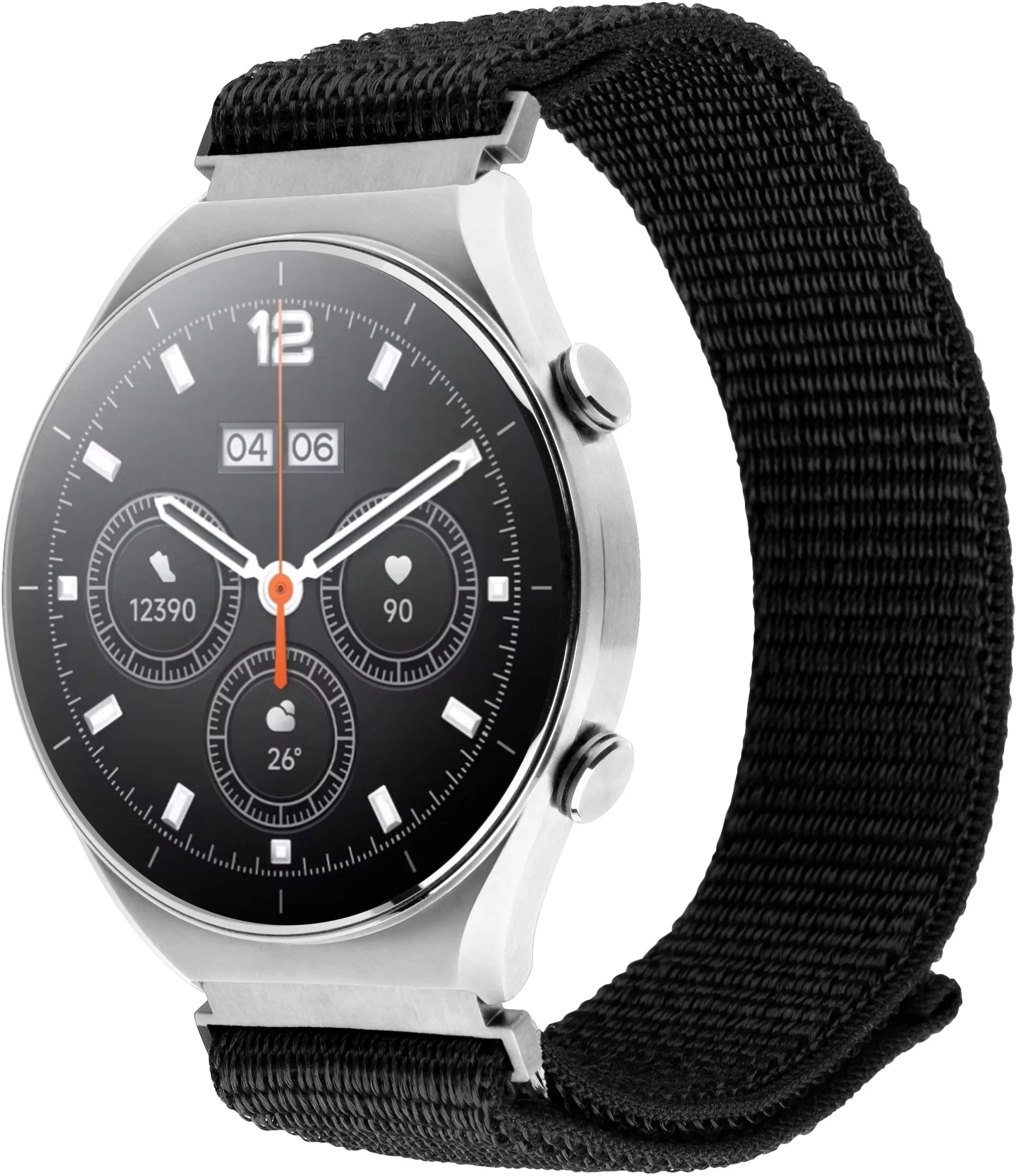 FIXED Nylon Sporty Strap pro Quick Release 18mm černý