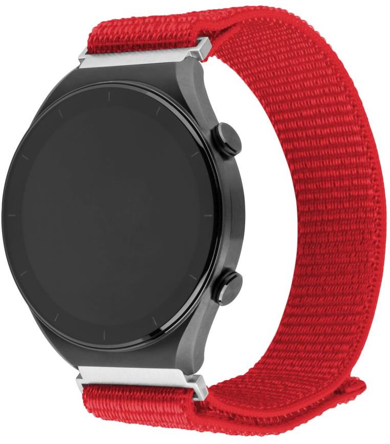 FIXED Nylon Sporty Strap pro Quick Release 20mm červený