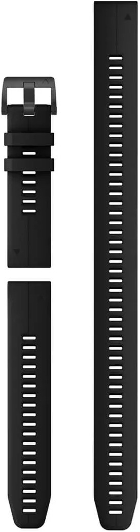Garmin silikonový QuickFit 22 - Black (+ extra dlouhý)